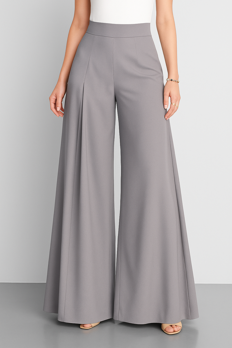 Calça Feminina Elegante Cintura Alta Verão 2025
