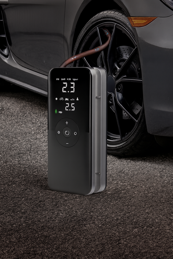 Mini Compressor Portátil  – Calibrador Digital de Alta Pressão