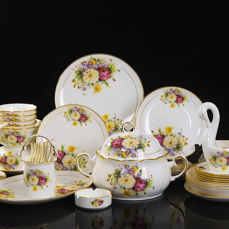 Conjunto Porcelana moderno