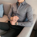 Camisa Social Masculina Premium Manga Longa