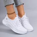 Tênis Casual Feminino Primavera/Outono com Cadarço