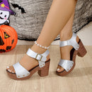 Sandália Plataforma Estilo e Conforto Verão 2025