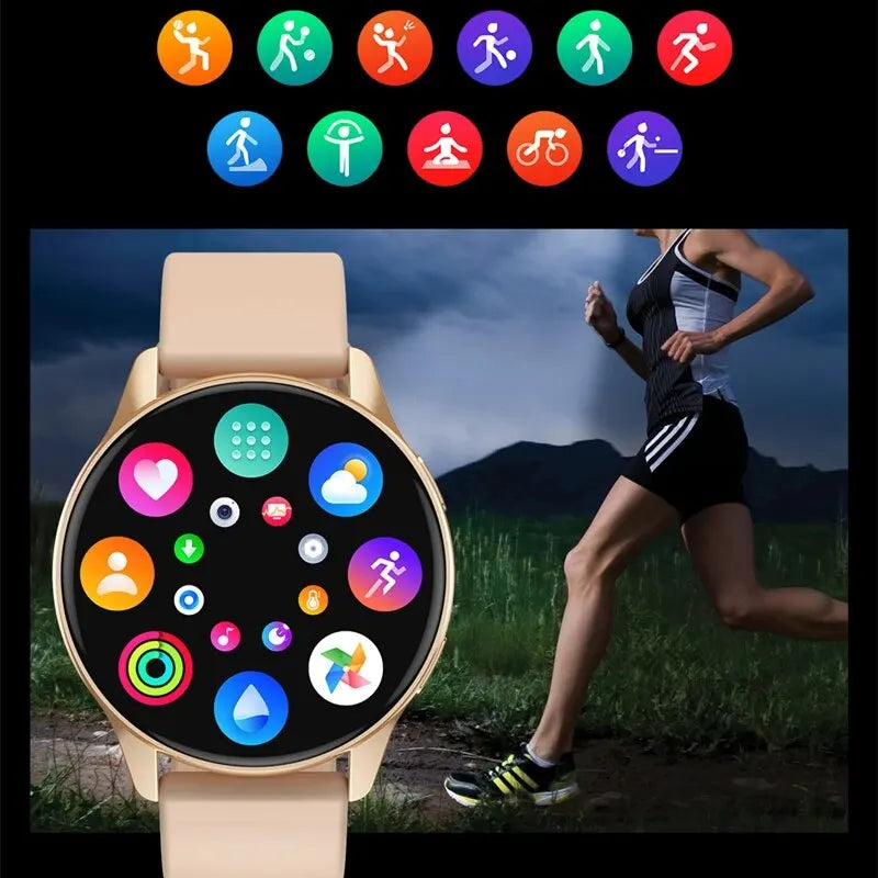 LIGE Homens Relógio Inteligente Mulheres Monitoramento de Pressão Arterial de Frequência Cardíaca Bluetooth Chamada Relógios Inteligentes Homens IP67 À Prova D' Água Homens Smartwatch