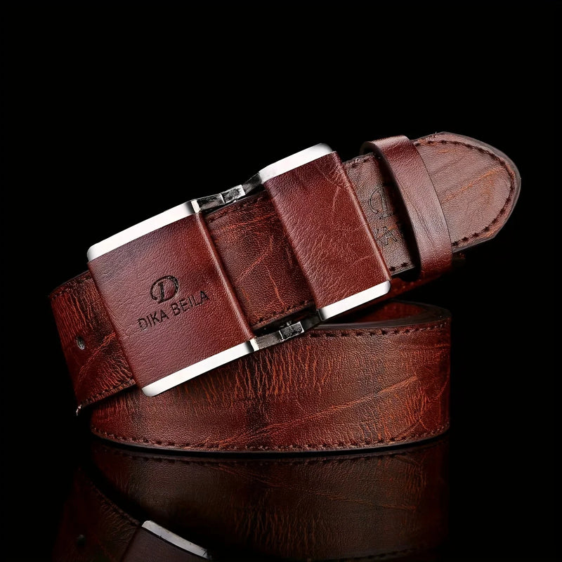 Cinto Masculino Social e Casual com Fivela Lisa