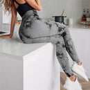 Leggings Fitness Tie-Dye Sem Costura