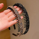 strass dentado infantil, Headband antiderrapante