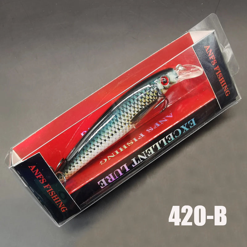 Isca Artificial Minnow Afundante 13g – 1 ou 3 Unidades