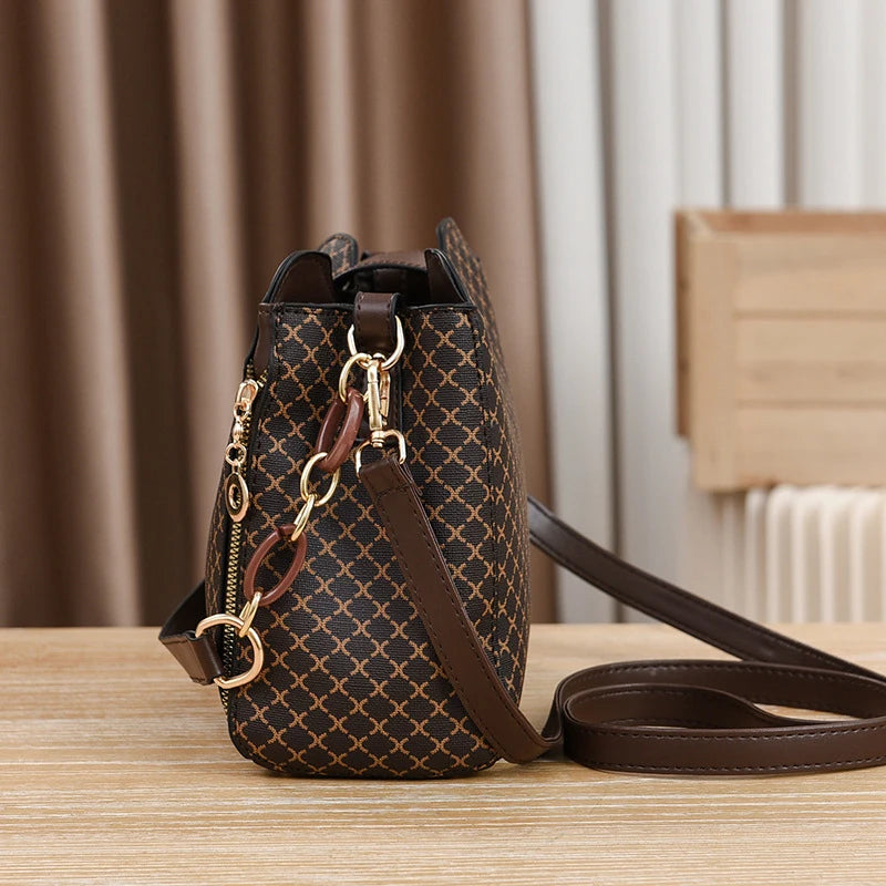 Bolsa Feminina de Luxo Tipo Balde