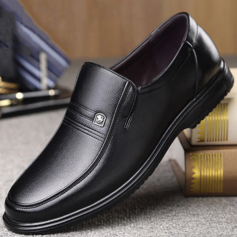Mocassim Masculino Luxo Couro – Elegância e Conforto 2025