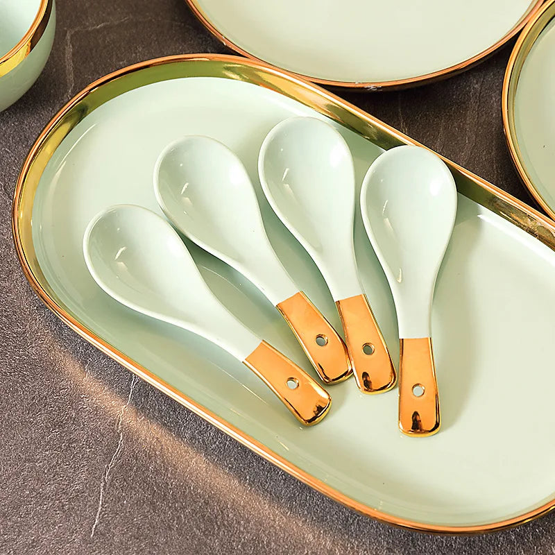 Tigela Porcelana Nordic New Bone com Borda