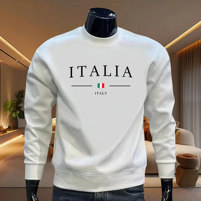 Pulôver Masculino Estilo Italiano – Primavera/Outono