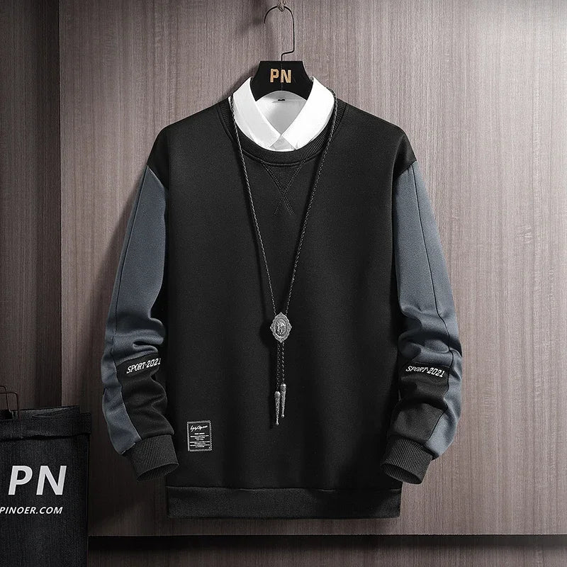 Pulôver Oversized Masculino Streetwear