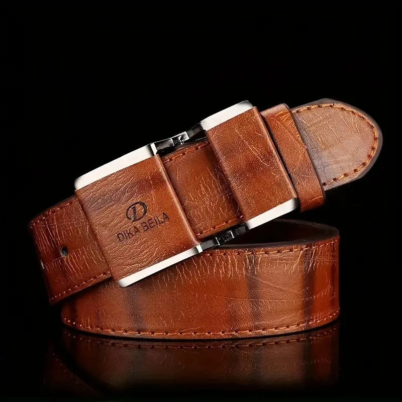 Cinto Masculino Social e Casual com Fivela Lisa