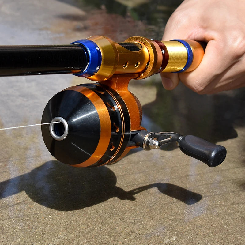 Roda de Pesca SY20 Estilingue Giratória Outdoor