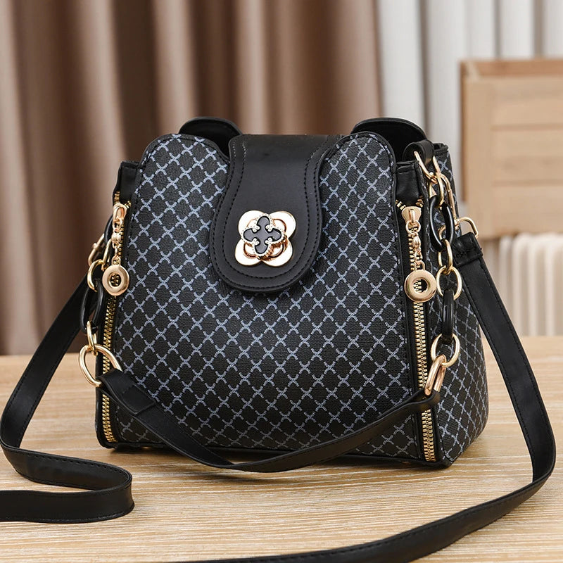Bolsa Feminina de Luxo Tipo Balde